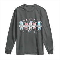 Have A Trans Tastic Christmas Gift Long Sleeve Shirt LGBTQ Cat Lover - Wonder Print Shop