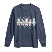 Have A Trans Tastic Christmas Gift Long Sleeve Shirt LGBTQ Cat Lover - Wonder Print Shop