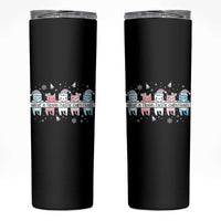 Have A Trans Tastic Christmas Gift Skinny Tumbler LGBTQ Cat Lover - Wonder Print Shop