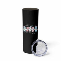 Have A Trans Tastic Christmas Gift Skinny Tumbler LGBTQ Cat Lover - Wonder Print Shop