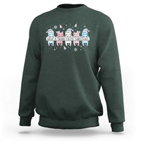 Have A Trans Tastic Christmas Gift Sweatshirt LGBTQ Cat Lover - Wonder Print Shop