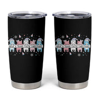 Have A Trans Tastic Christmas Gift Tumbler Cup LGBTQ Cat Lover - Wonder Print Shop