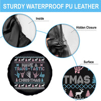 LGBTQ Trans Pride Spare Tire Cover Have A Trans Tastic Ugly Christmas Gift - Wonder Print Shop