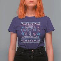 LGBTQ Trans Pride T Shirt For Women Have A Trans Tastic Ugly Christmas Gift - Wonder Print Shop