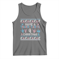 LGBTQ Trans Pride Tank Top Have A Trans Tastic Ugly Christmas Gift - Wonder Print Shop