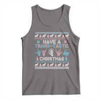 LGBTQ Trans Pride Tank Top Have A Trans Tastic Ugly Christmas Gift - Wonder Print Shop