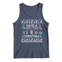 LGBTQ Trans Pride Tank Top Have A Trans Tastic Ugly Christmas Gift - Wonder Print Shop