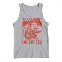Funny Fierce Opossum Santa Tank Top Trans Right Or I Bites Christmas Gift - Wonder Print Shop