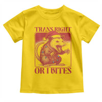 Funny Fierce Opossum Santa Toddler T Shirt Trans Right Or I Bites Christmas Gift - Wonder Print Shop