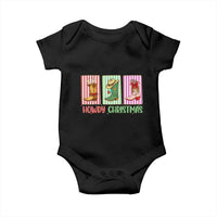 Howdy Christmas Cowboy Boots Western Pride Baby Onesie - Wonder Print Shop