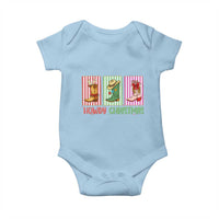 Howdy Christmas Cowboy Boots Western Pride Baby Onesie - Wonder Print Shop