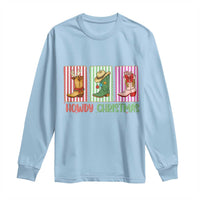 Howdy Christmas Cowboy Boots Western Pride Long Sleeve Shirt - Wonder Print Shop