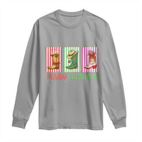 Howdy Christmas Cowboy Boots Western Pride Long Sleeve Shirt - Wonder Print Shop