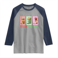 Howdy Christmas Cowboy Boots Western Pride Raglan Shirt - Wonder Print Shop