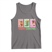 Howdy Christmas Cowboy Boots Western Pride Tank Top - Wonder Print Shop