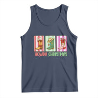 Howdy Christmas Cowboy Boots Western Pride Tank Top - Wonder Print Shop