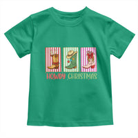 Howdy Christmas Cowboy Boots Western Pride Toddler T Shirt - Wonder Print Shop