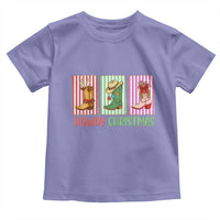 Howdy Christmas Cowboy Boots Western Pride Toddler T Shirt - Wonder Print Shop