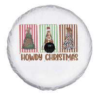 Howdy Christmas Spare Tire Cover Funny Western Xmas Tree Rodeo Fan Gift - Wonder Print Shop