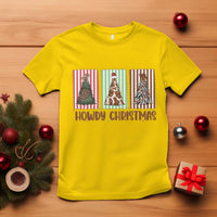 Howdy Christmas T Shirt Funny Western Xmas Tree Rodeo Fan Gift - Wonder Print Shop