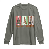 Howdy Christmas Long Sleeve Shirt Funny Western Xmas Tree Rodeo Fan Gift - Wonder Print Shop