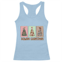 Howdy Christmas Racerback Tank Top Funny Western Xmas Tree Rodeo Fan Gift - Wonder Print Shop