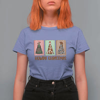 Howdy Christmas T Shirt For Women Funny Western Xmas Tree Rodeo Fan Gift - Wonder Print Shop