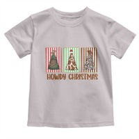 Howdy Christmas Toddler T Shirt Funny Western Xmas Tree Rodeo Fan Gift - Wonder Print Shop