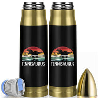 Funny Dinosaur Tennis Player Gift Bullet Tumbler Tennisaurus - Wonder Print Shop