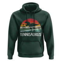 Funny Dinosaur Tennis Player Gift Hoodie Tennisaurus - Wonder Print Shop