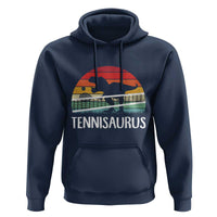 Funny Dinosaur Tennis Player Gift Hoodie Tennisaurus - Wonder Print Shop
