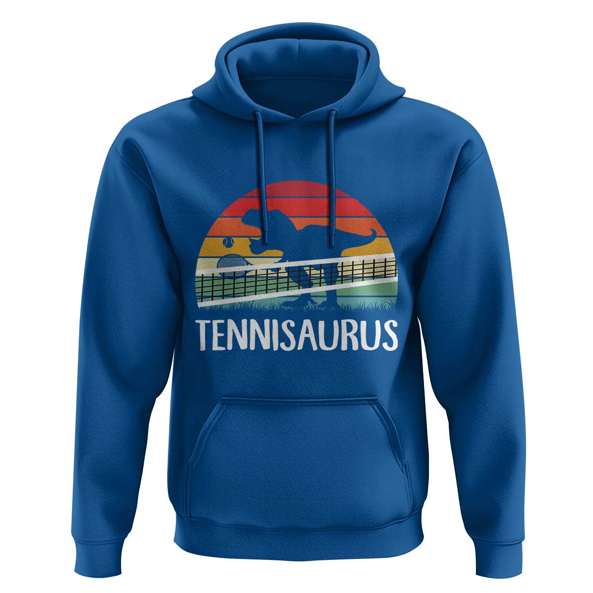 Funny Dinosaur Tennis Player Gift Hoodie Tennisaurus - Wonder Print Shop