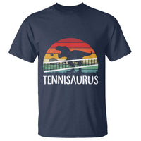 Funny Dinosaur Tennis Player Gift T Shirt Tennisaurus - Wonder Print Shop
