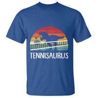 Funny Dinosaur Tennis Player Gift T Shirt Tennisaurus - Wonder Print Shop