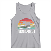 Funny Dinosaur Tennis Player Gift Tank Top Tennisaurus - Wonder Print Shop