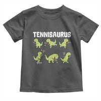 Funny Prehistoric Dinosaur Tennis Player Toddler T Shirt Gift For Tennis Fans - Wonder Print Shop
