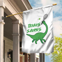 Funny Tennis Dinosaur Tennis Lover Garden Flag Gift For Tennis Fans - Wonder Print Shop