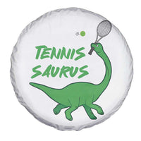 Funny Tennis Dinosaur Tennis Lover Spare Tire Cover Gift For Tennis Fans - Wonder Print Shop