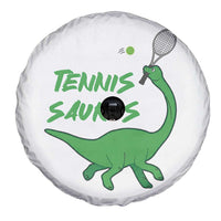 Funny Tennis Dinosaur Tennis Lover Spare Tire Cover Gift For Tennis Fans - Wonder Print Shop