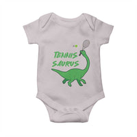 Funny Tennis Dinosaur Tennis Lover Baby Onesie Gift For Tennis Fans - Wonder Print Shop