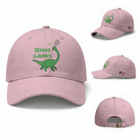 Funny Tennis Dinosaur Tennis Lover Baseball Cap Gift For Tennis Fans