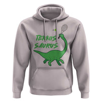 Funny Tennis Dinosaur Tennis Lover Hoodie Gift For Tennis Fans - Wonder Print Shop