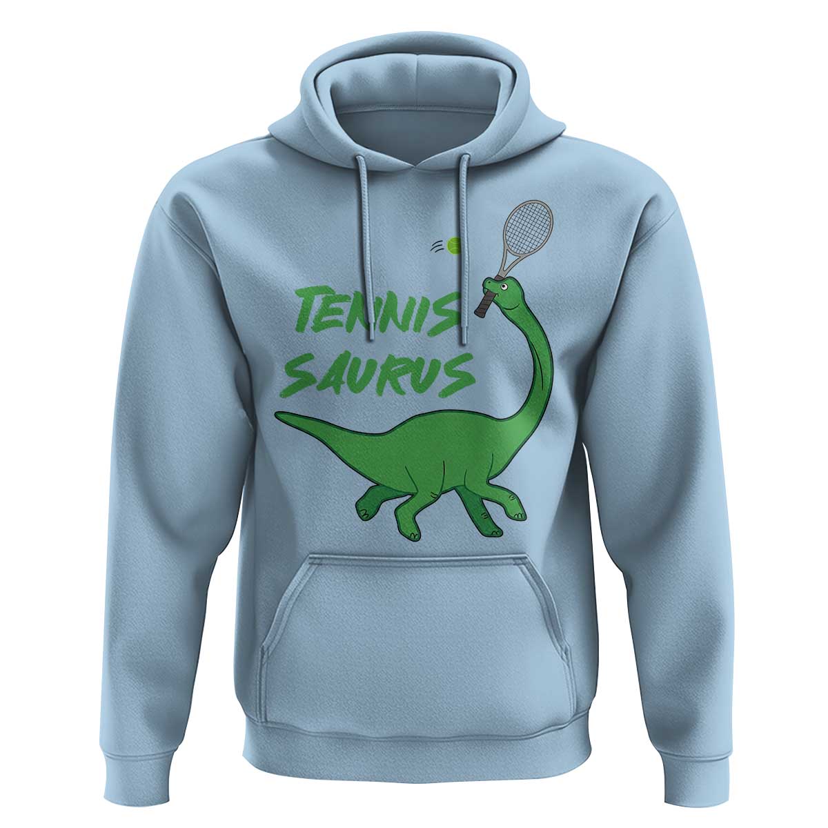 Funny Tennis Dinosaur Tennis Lover Hoodie Gift For Tennis Fans - Wonder Print Shop