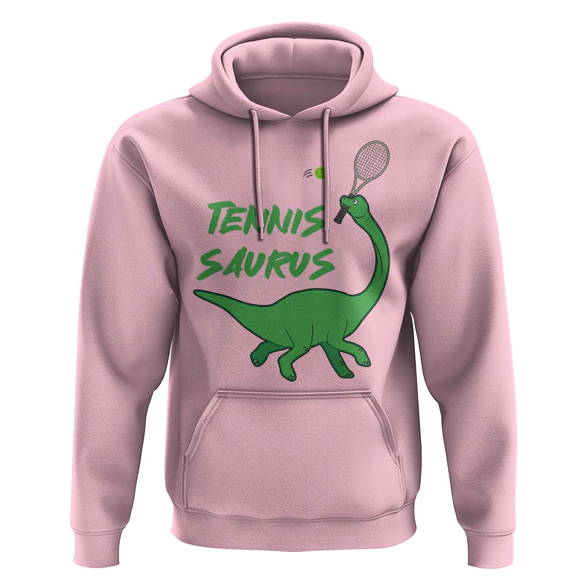 Funny Tennis Dinosaur Tennis Lover Hoodie Gift For Tennis Fans - Wonder Print Shop
