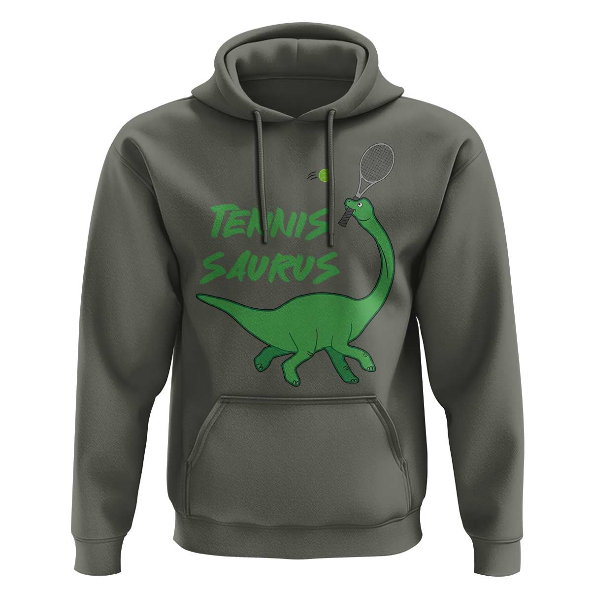 Funny Tennis Dinosaur Tennis Lover Hoodie Gift For Tennis Fans - Wonder Print Shop