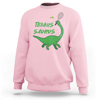 Funny Tennis Dinosaur Tennis Lover Sweatshirt Gift For Tennis Fans - Wonder Print Shop