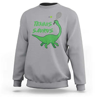 Funny Tennis Dinosaur Tennis Lover Sweatshirt Gift For Tennis Fans - Wonder Print Shop