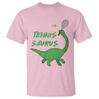 Funny Tennis Dinosaur Tennis Lover T Shirt Gift For Tennis Fans - Wonder Print Shop
