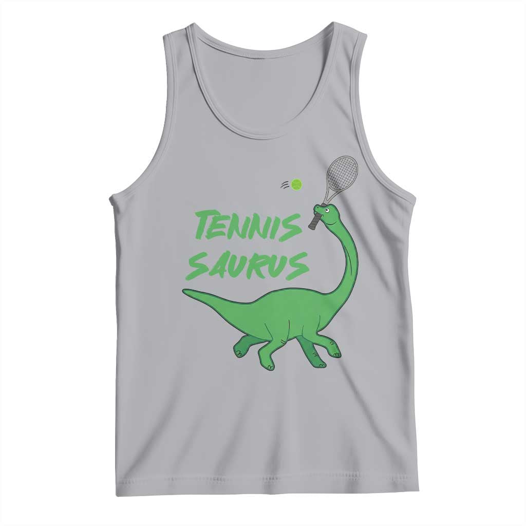 Funny Tennis Dinosaur Tennis Lover Tank Top Gift For Tennis Fans - Wonder Print Shop