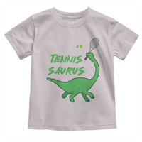 Funny Tennis Dinosaur Tennis Lover Toddler T Shirt Gift For Tennis Fans - Wonder Print Shop